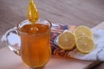 Miel y limón para alivio de la tos