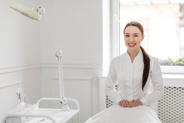 15 Mejores Clínicas Estéticas en Valencia 2023 mujer esteticista en la clínica